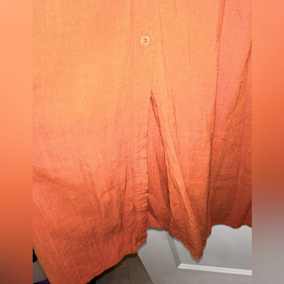 Spaghetti strap, tea length dark orange (not burnt orange), size S, worn twice - Picture 3 of 3